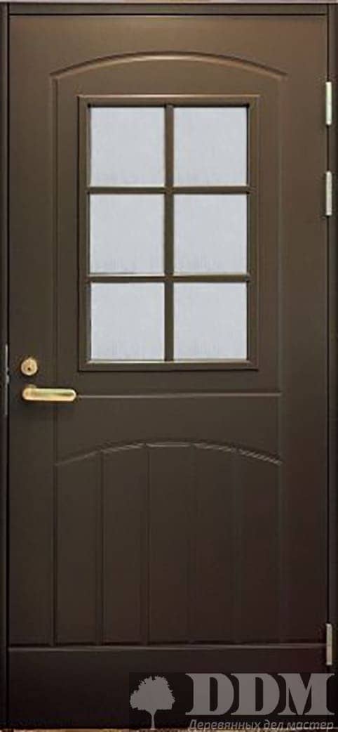 ﻿Входная дверь F2000 W71 коричневая