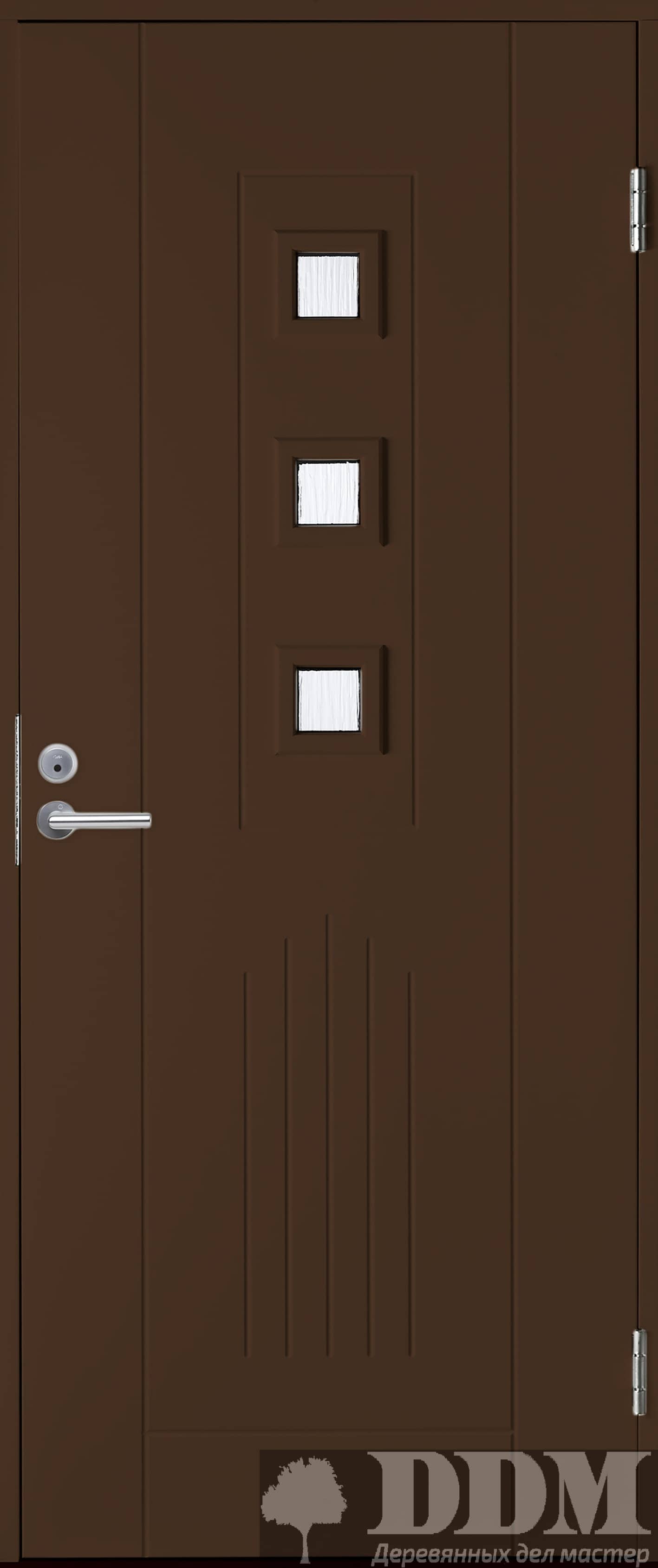 ﻿Входная дверь B0060 коричневая